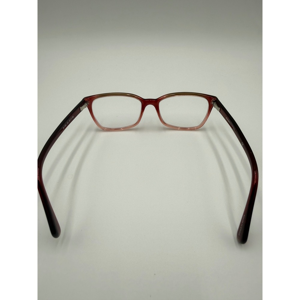 Elements Europa Eyeglass Frames Women 52-17-138 Pink Burgundy Excellent EL-404 - Picture 3 of 7